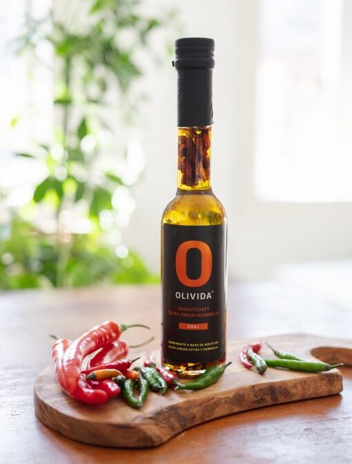 Olivida Chiliolje Olivenolje Oliven Olje Chili