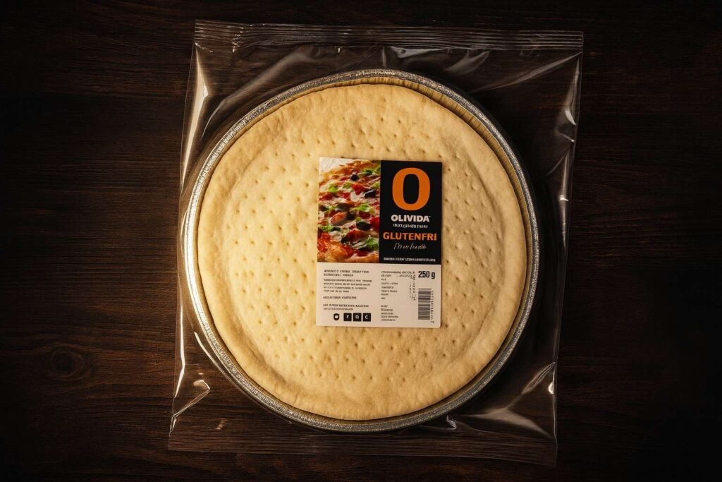 Olivida PIzzabunn Glutenfri gluten fri ferdig pizza bunn