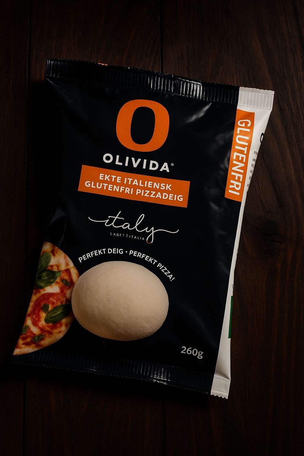 Olivida Pizzadeig Pizza deig gluten fri glutenfri