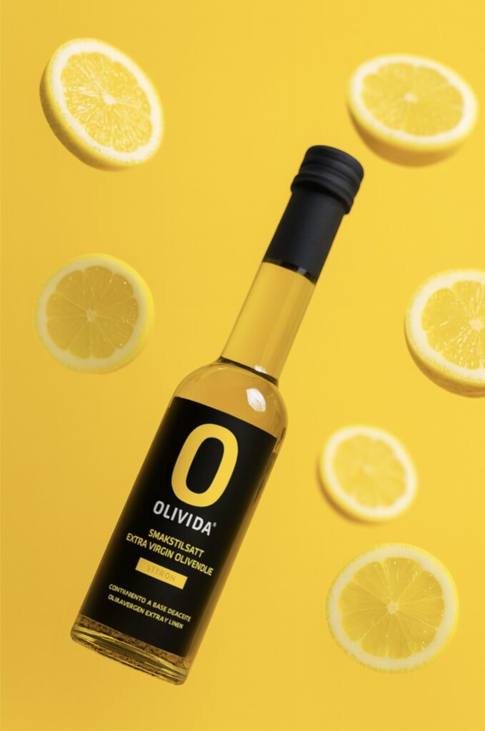 Olivida Olivenolje Sitron Spania Sitronollje olje citron lime sitrus