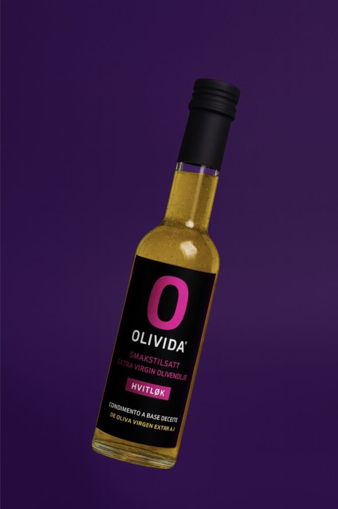 Olivida Olivenolje Hvitløk Spania Hvitløkolje Hvitløksolje olje