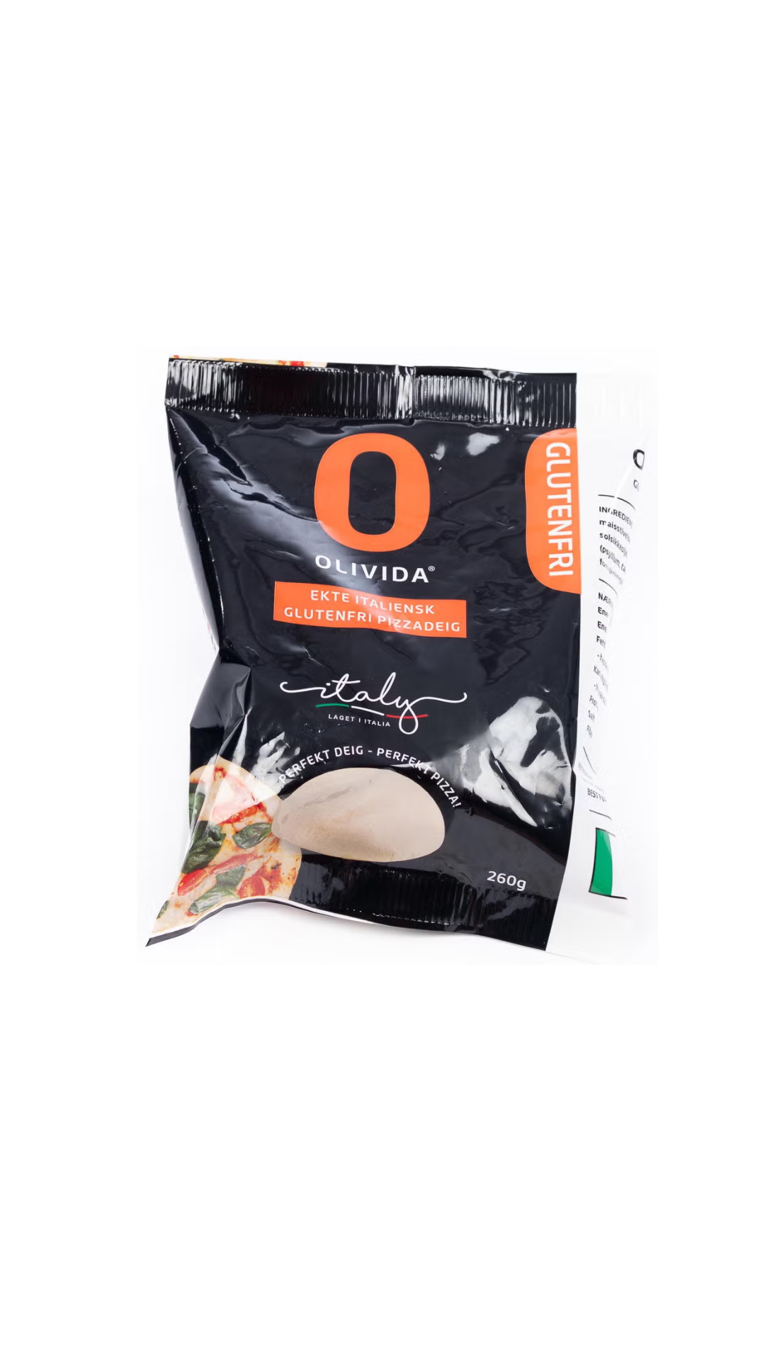 Olivida Pizzadeig Pizza deig gluten fri glutenfri